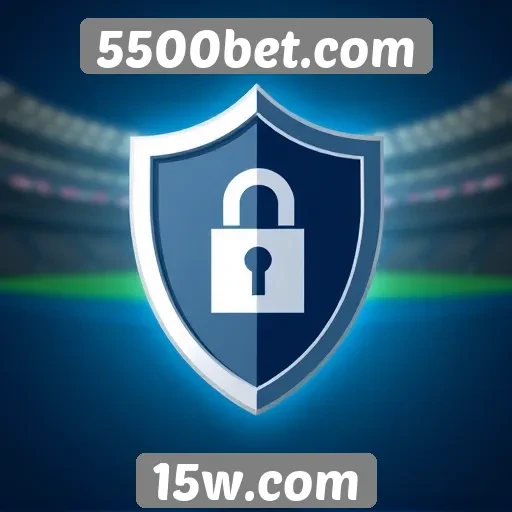 Recursos de segurança no site 5500bet.com