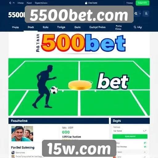 Experiência do usuário no site 5500bet.com